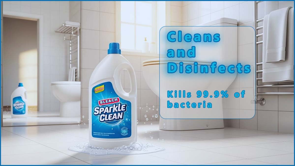 Image to show the use of bleach