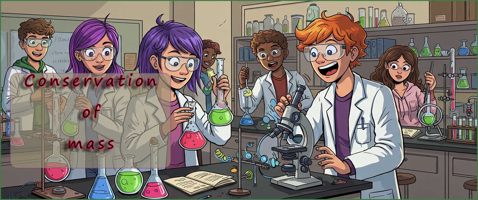 conservation of mass heading image