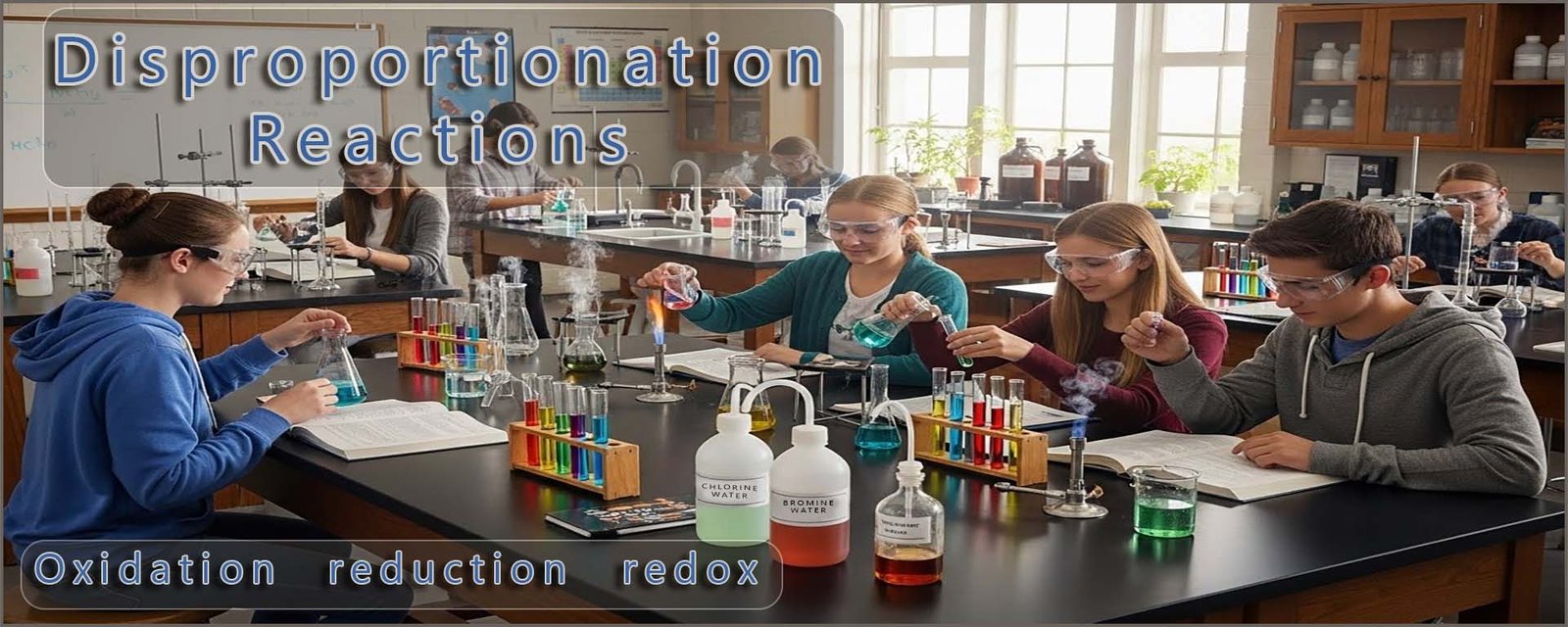 disproportionation reactions header image.
