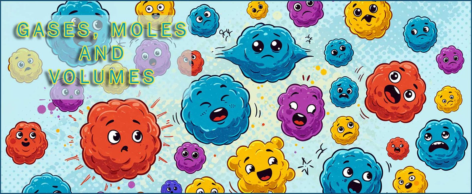 gases, moles and volumes header image