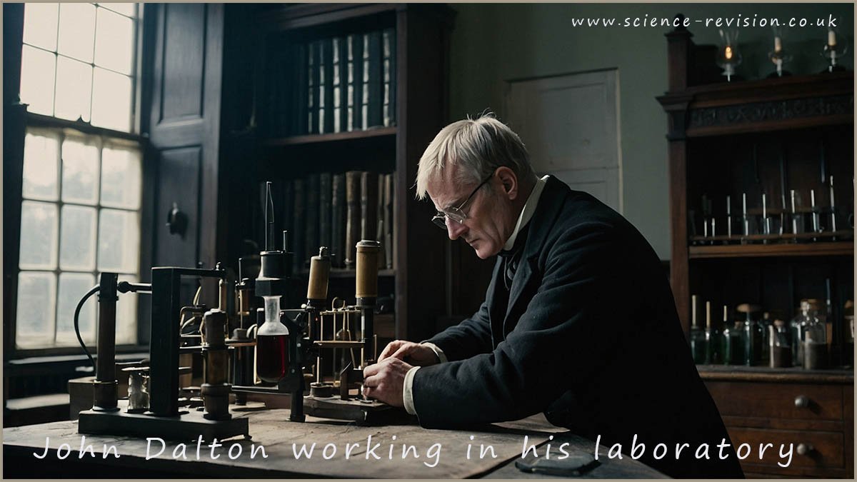 Portrait of the English Scientist John Dalton