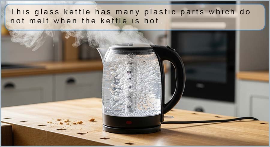 Kettle boiling water