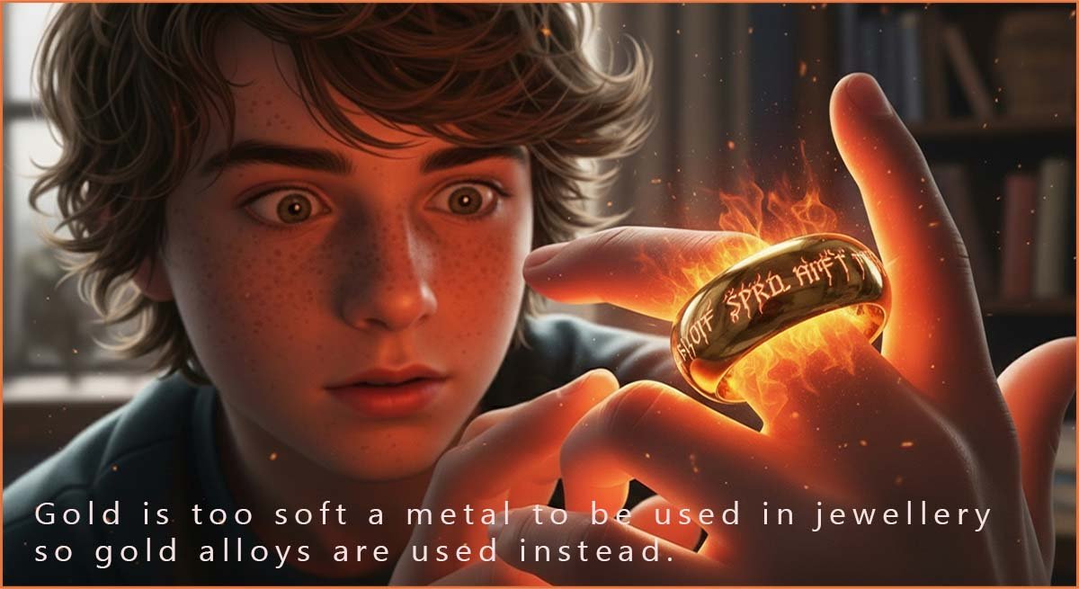 Magical ring from The lord of the rings movie.