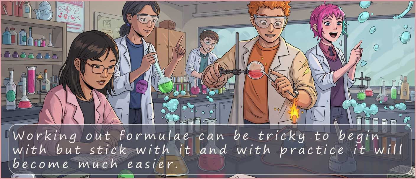 Students working on problems in the lab.