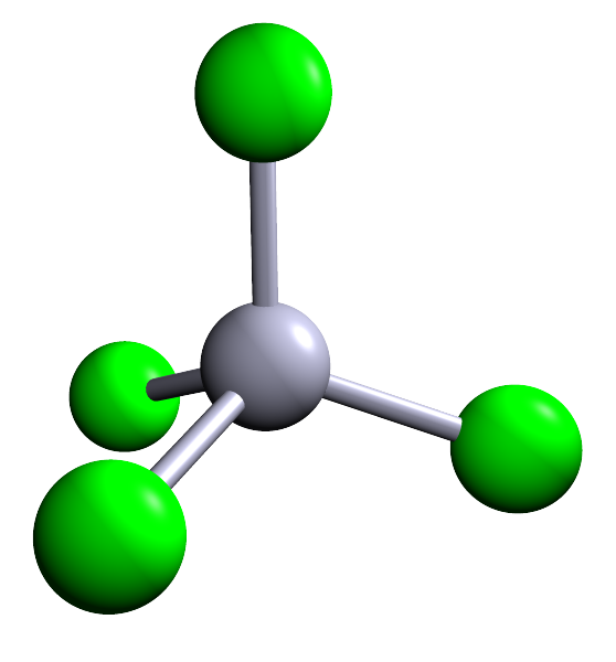 tetrahedral molecule