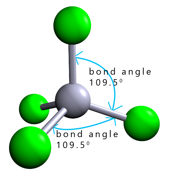tetrahedral molecule